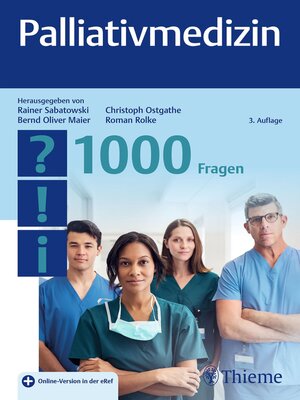 cover image of Palliativmedizin--1000 Fragen